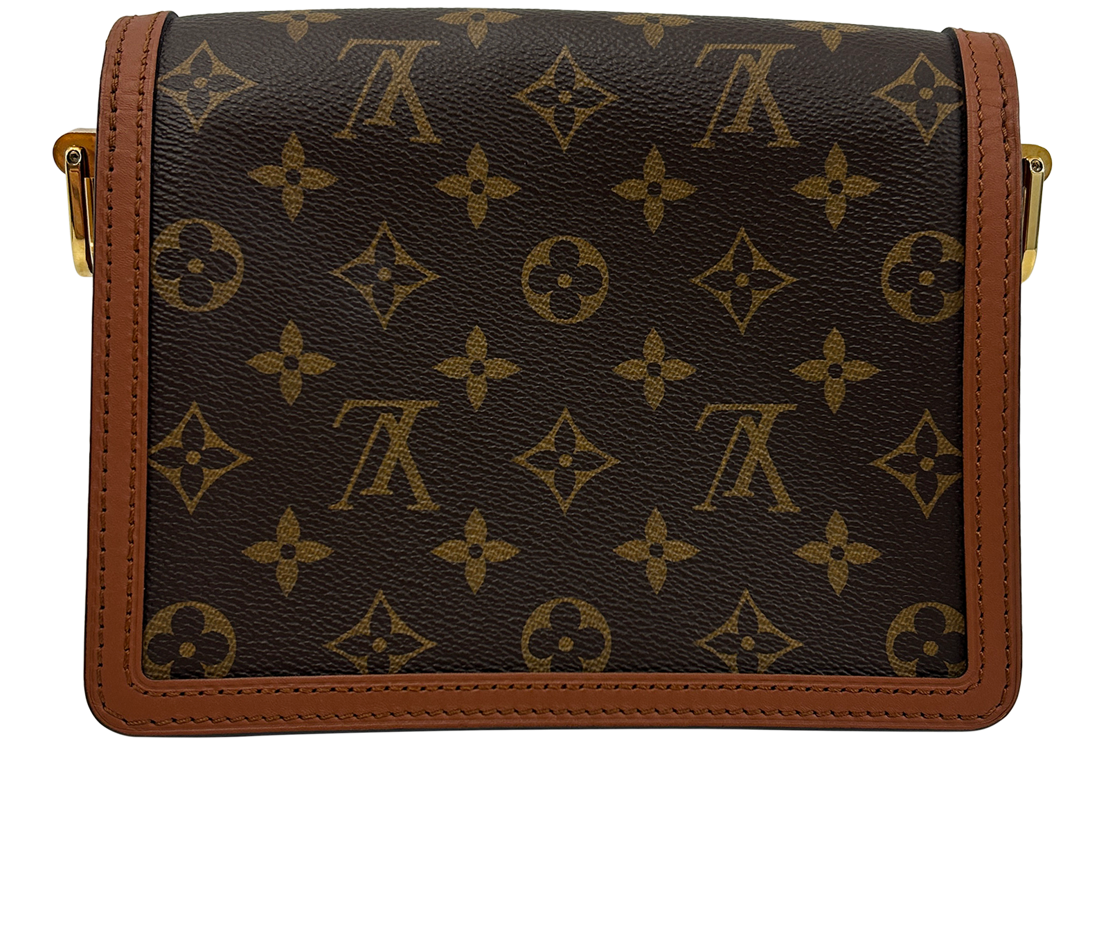 Dauphine, 1.900&euro;, Bolso, Marrón, Canvas - General, Vista trasera